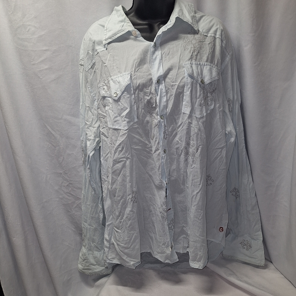Guess jeans snap button blouseXXL
